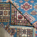 246 x 177 cm | Afghan Super Kazak Rug