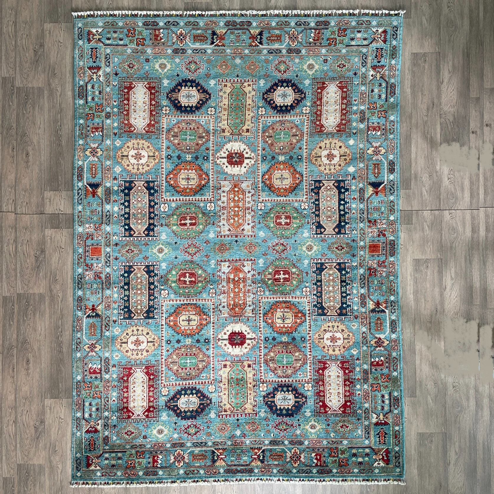 277 x 192 cm | Afghan Sultani Rug