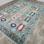 277 x 192 cm | Afghan Sultani Rug - Khorasan Rugs