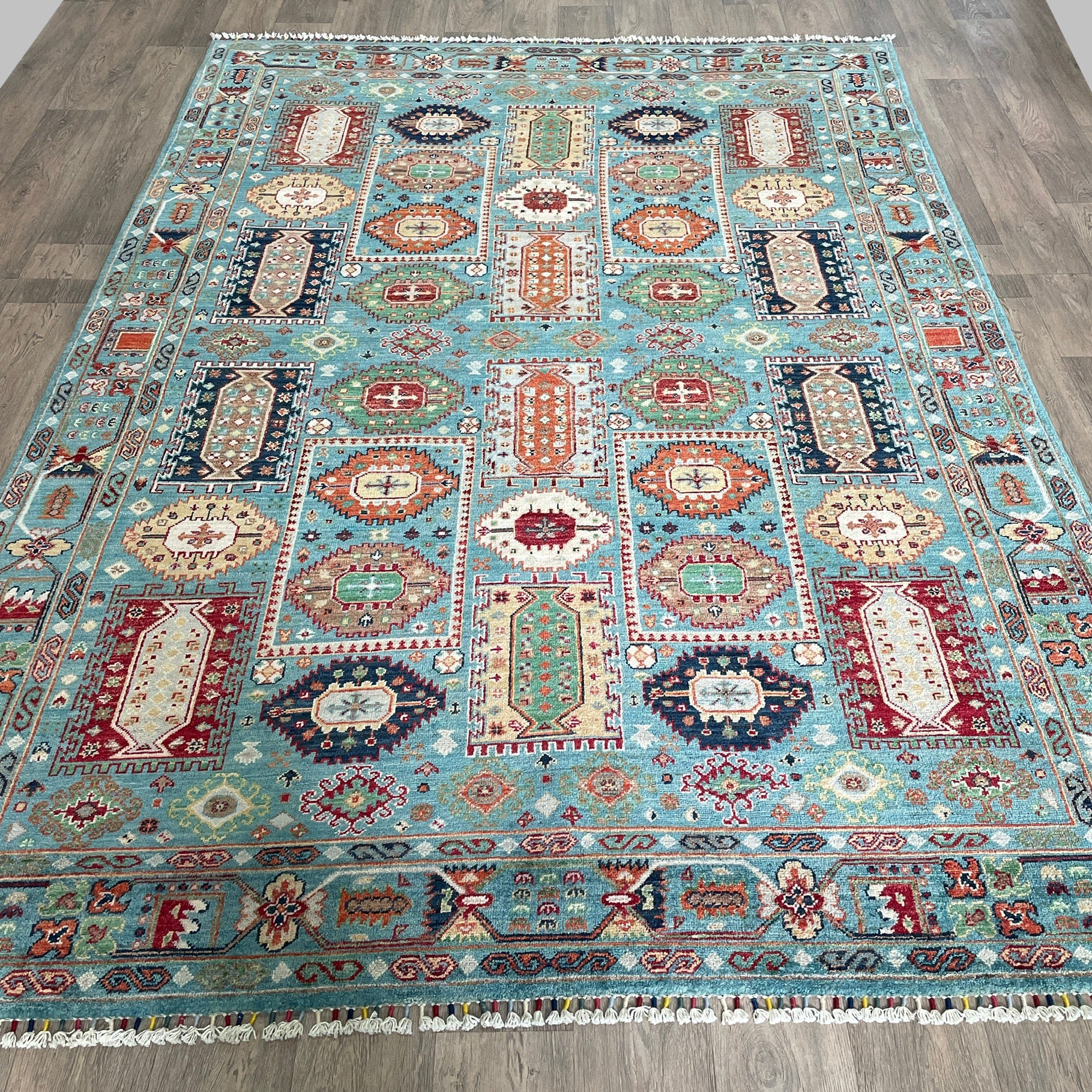 277 x 192 cm | Afghan Sultani Rug