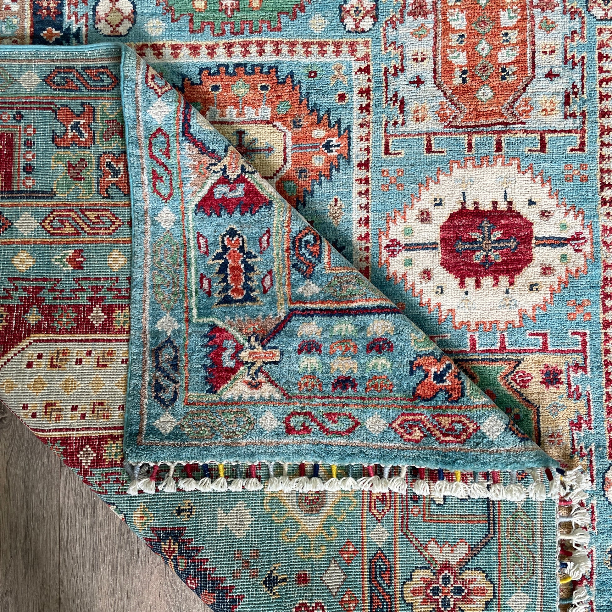 277 x 192 cm | Afghan Sultani Rug