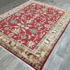 278 x 218 cm | Afghan Ziegler Rug (Old 1970)