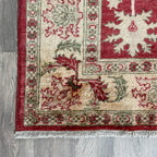 278 x 218 cm | Afghan Ziegler Rug (Old 1970)