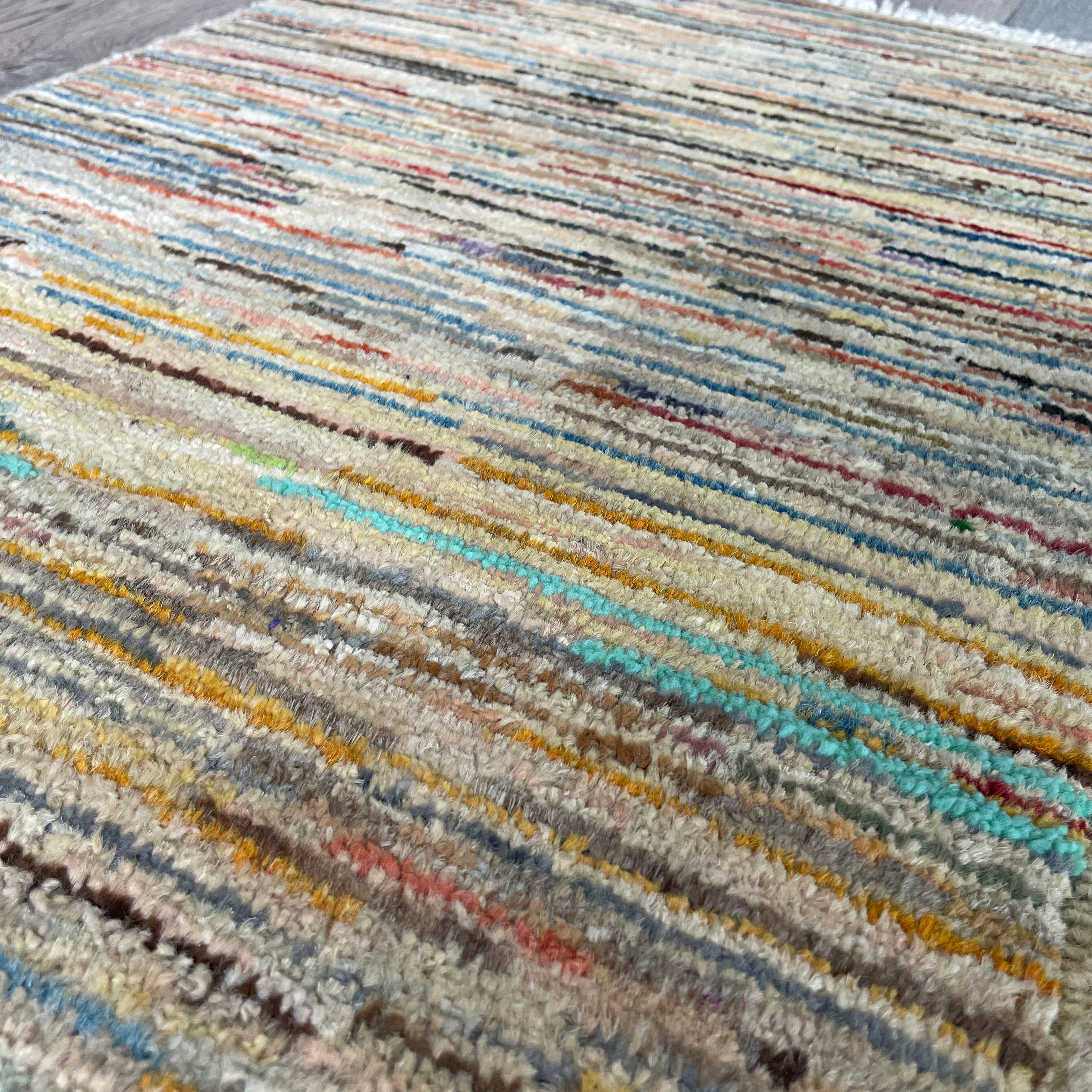 89 x 60 cm | Afghan Gabbeh Door Mat - Khorasan Rugs