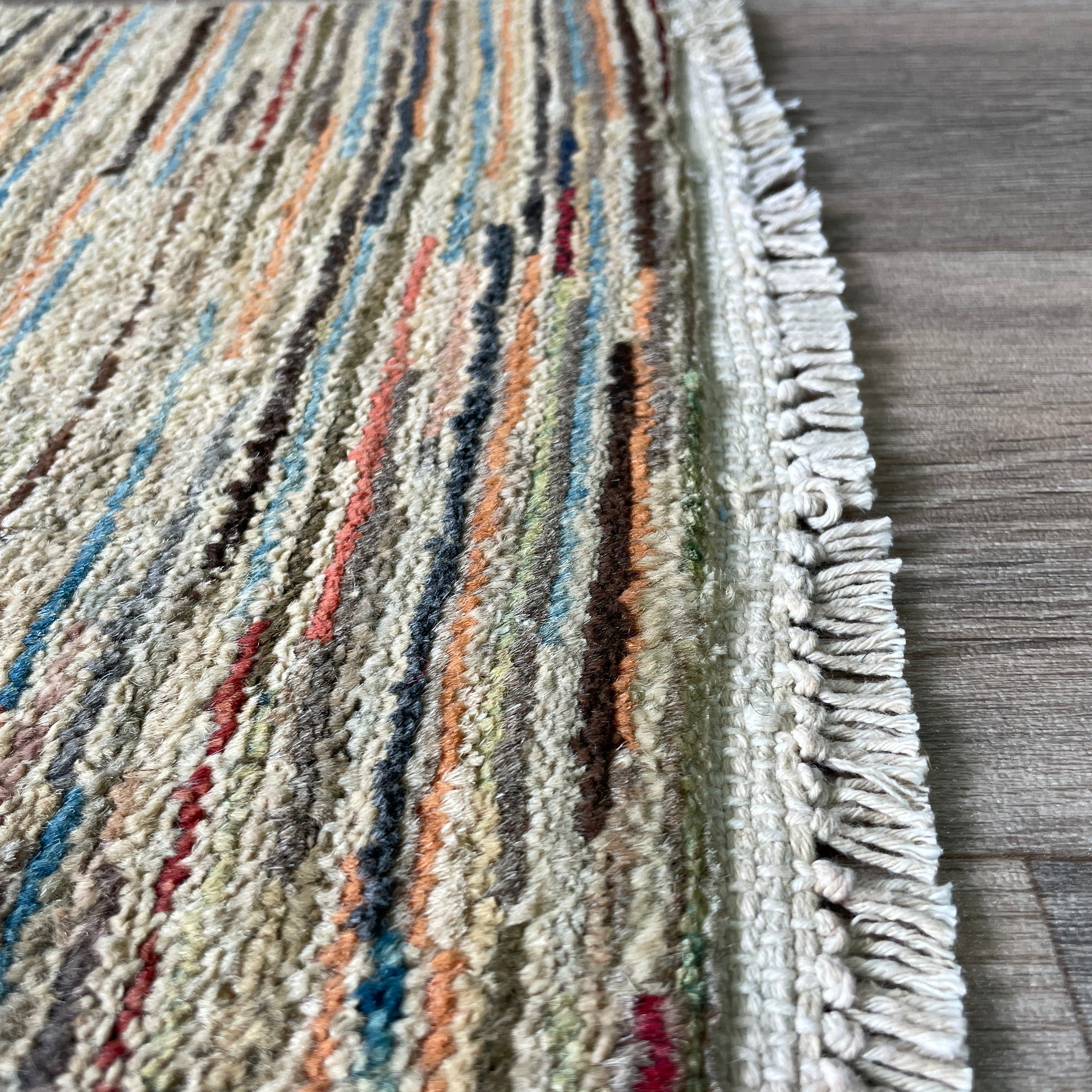 89 x 60 cm | Afghan Gabbeh Door Mat - Khorasan Rugs
