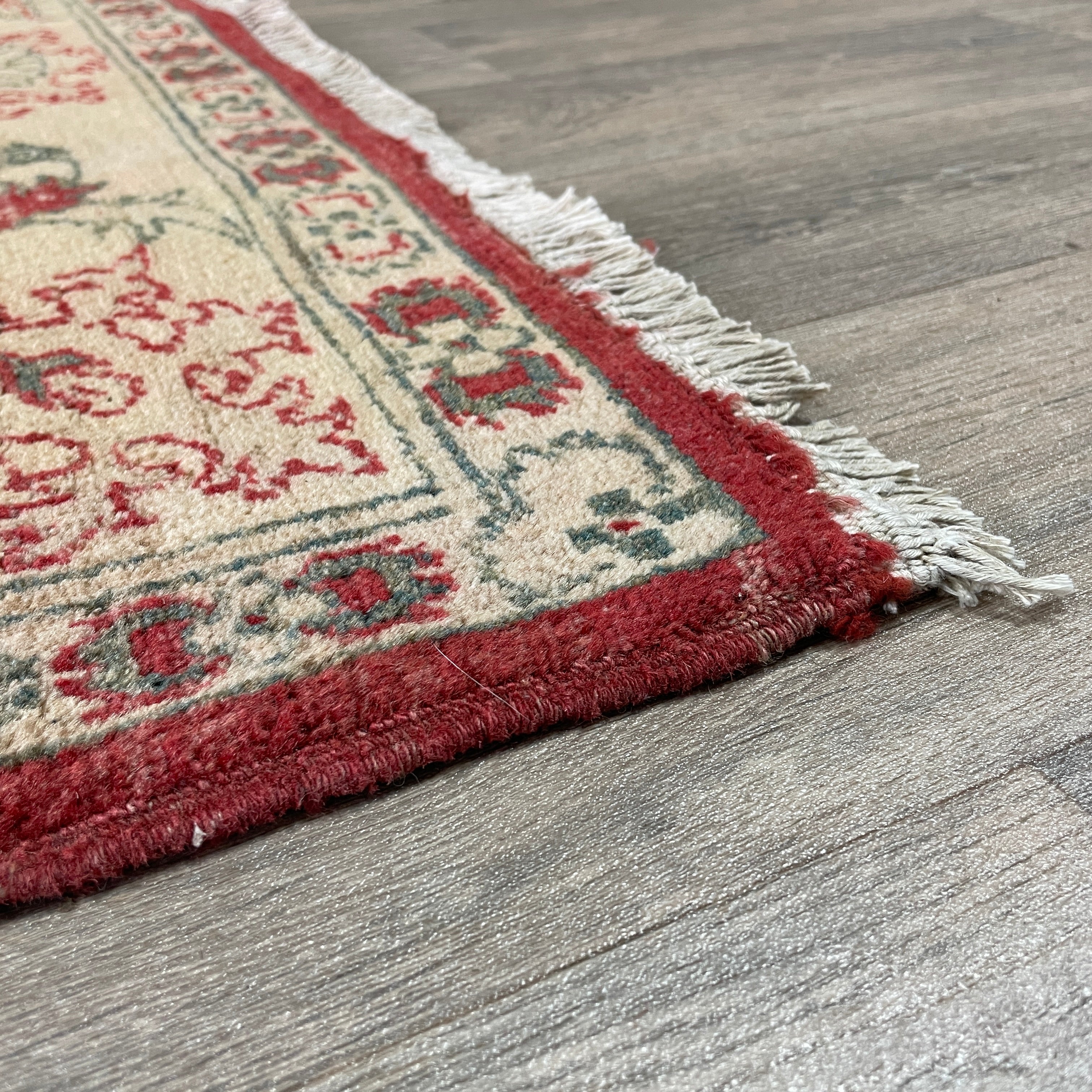 278 x 218 cm | Afghan Ziegler Rug (Old 1970)