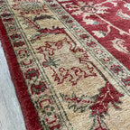 278 x 218 cm | Afghan Ziegler Rug (Old 1970)