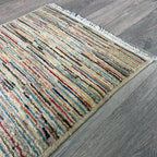 89 x 60 cm | Afghan Gabbeh Door Mat - Khorasan Rugs