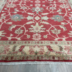 278 x 218 cm | Afghan Ziegler Rug (Old 1970)
