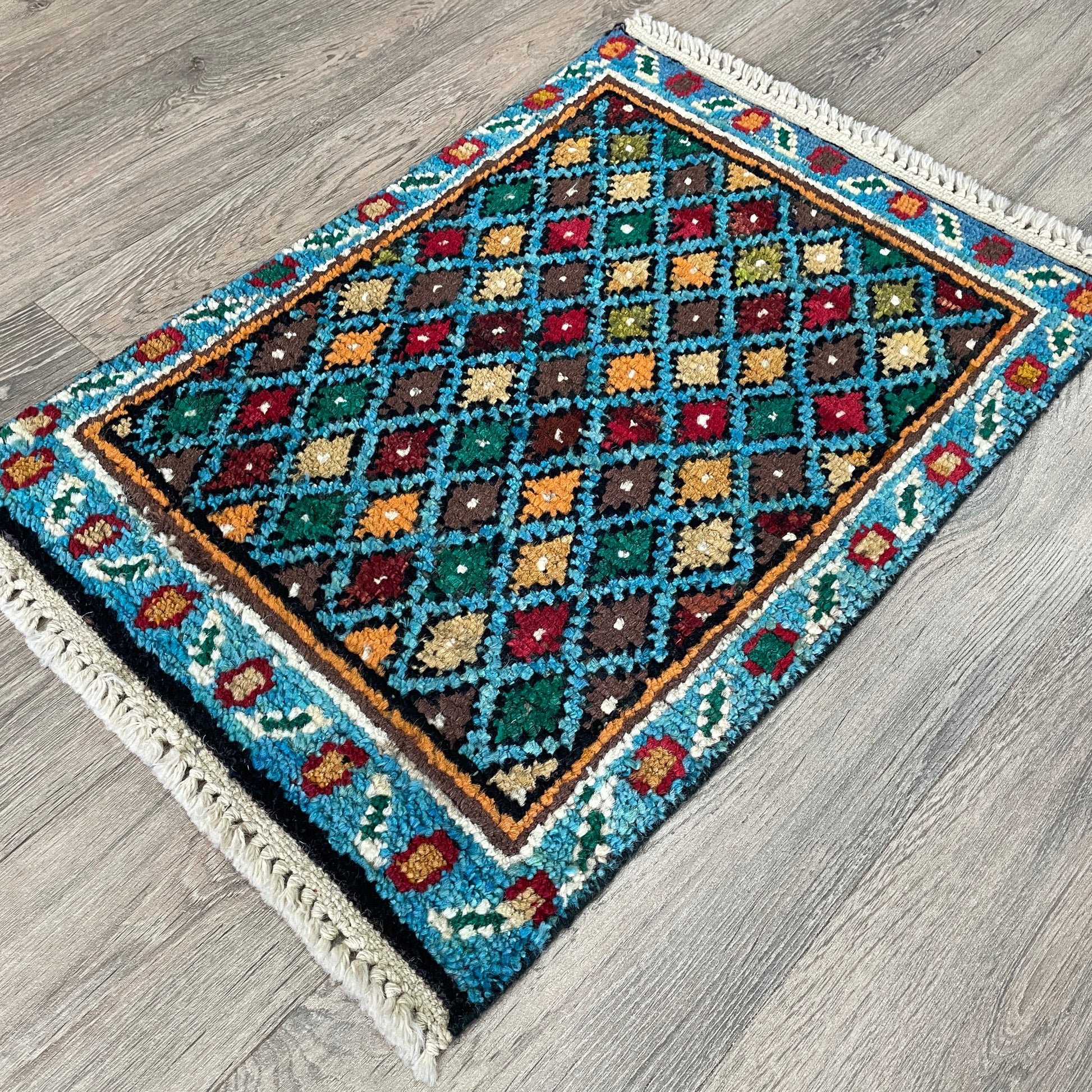 73 x 49 cm | Afghan Aqcha Door Mat