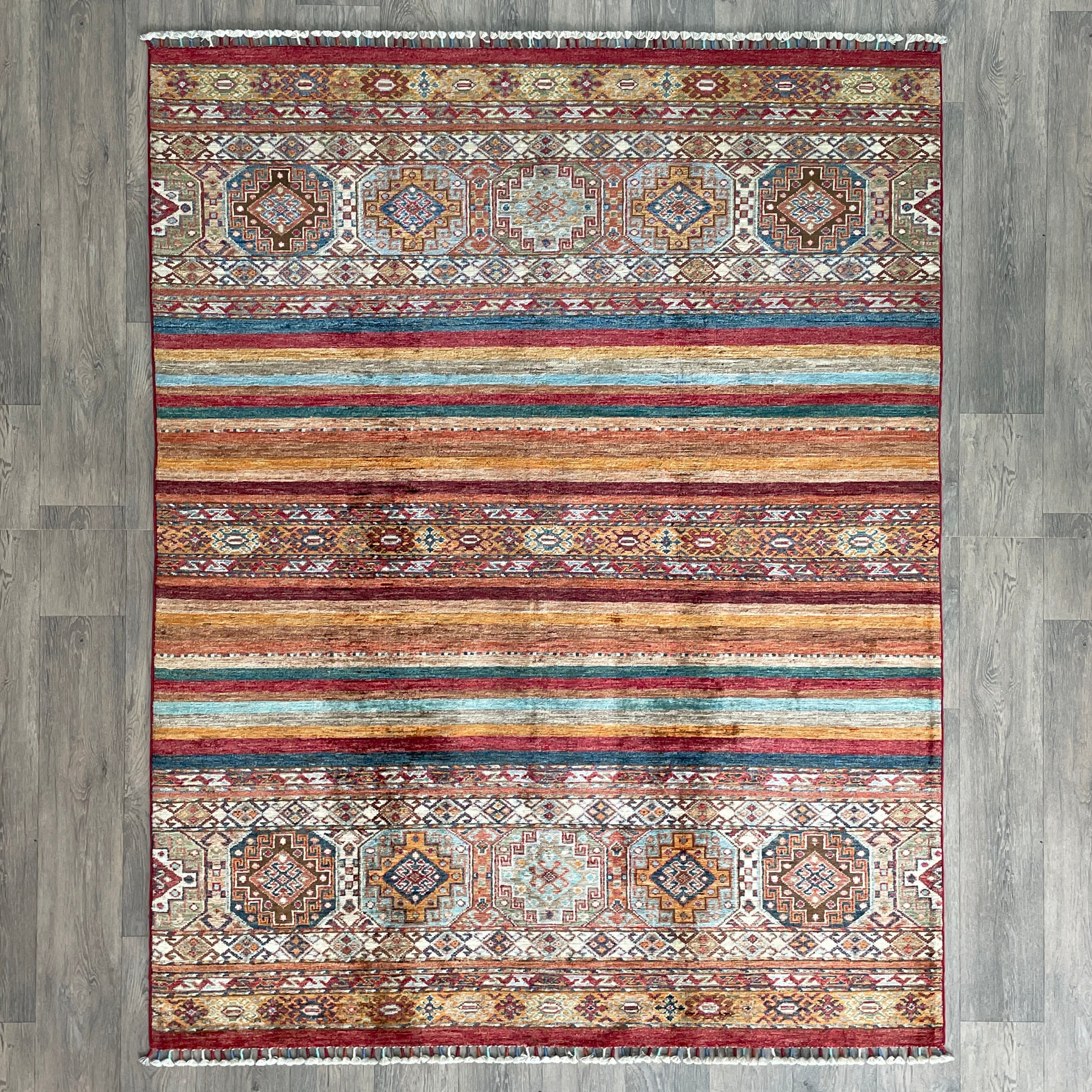 206 x 158 cm | Afghan Khorjin Rug