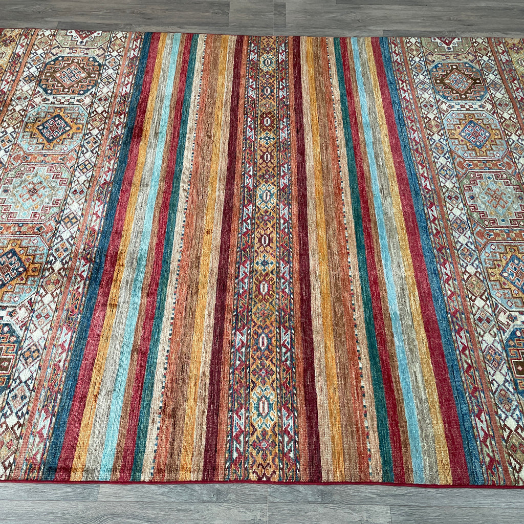 206 x 158 cm | Afghan Khorjin Rug