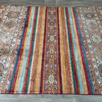 206 x 158 cm | Afghan Khorjin Rug