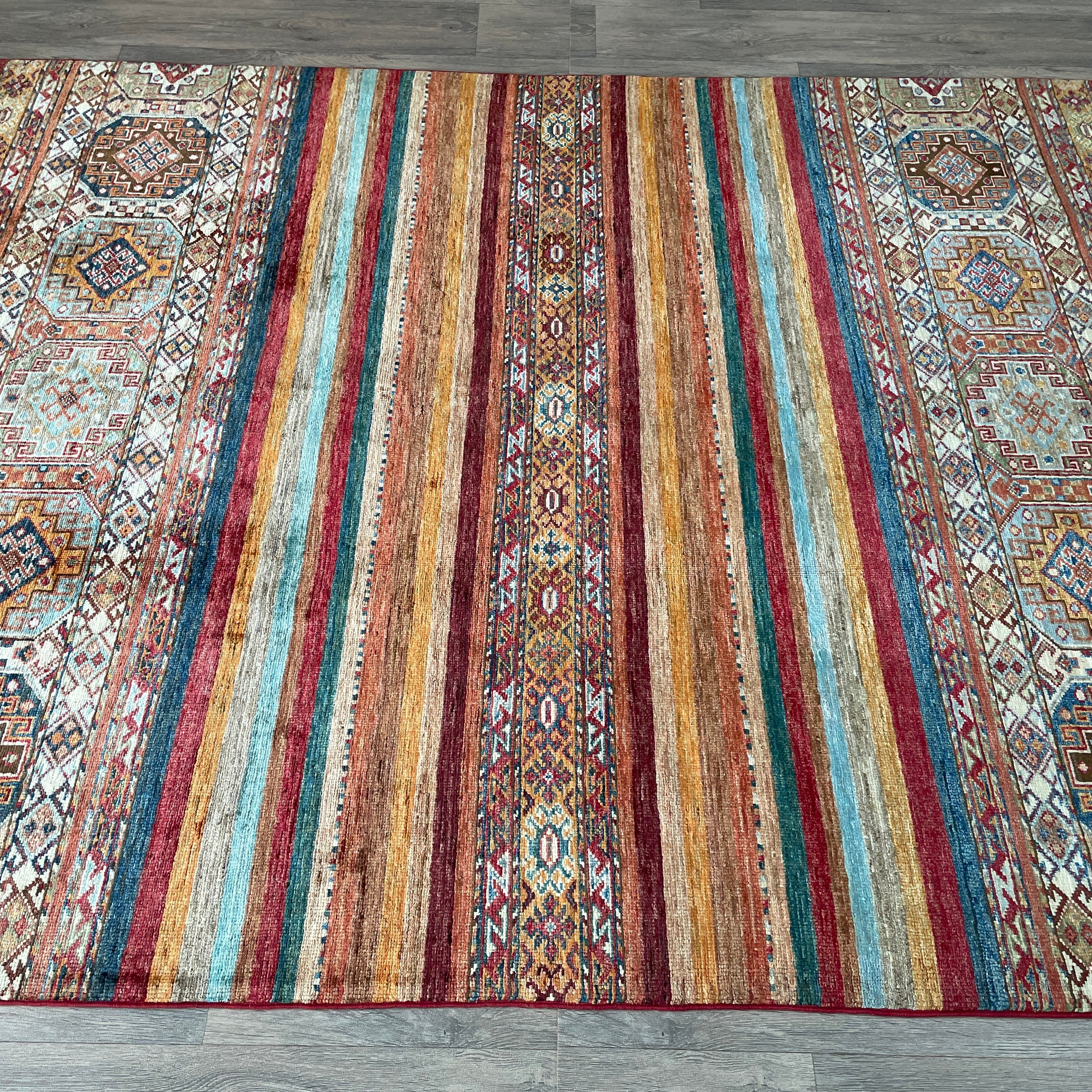 206 x 158 cm | Afghan Khorjin Rug