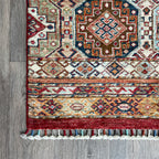 206 x 158 cm | Afghan Khorjin Rug