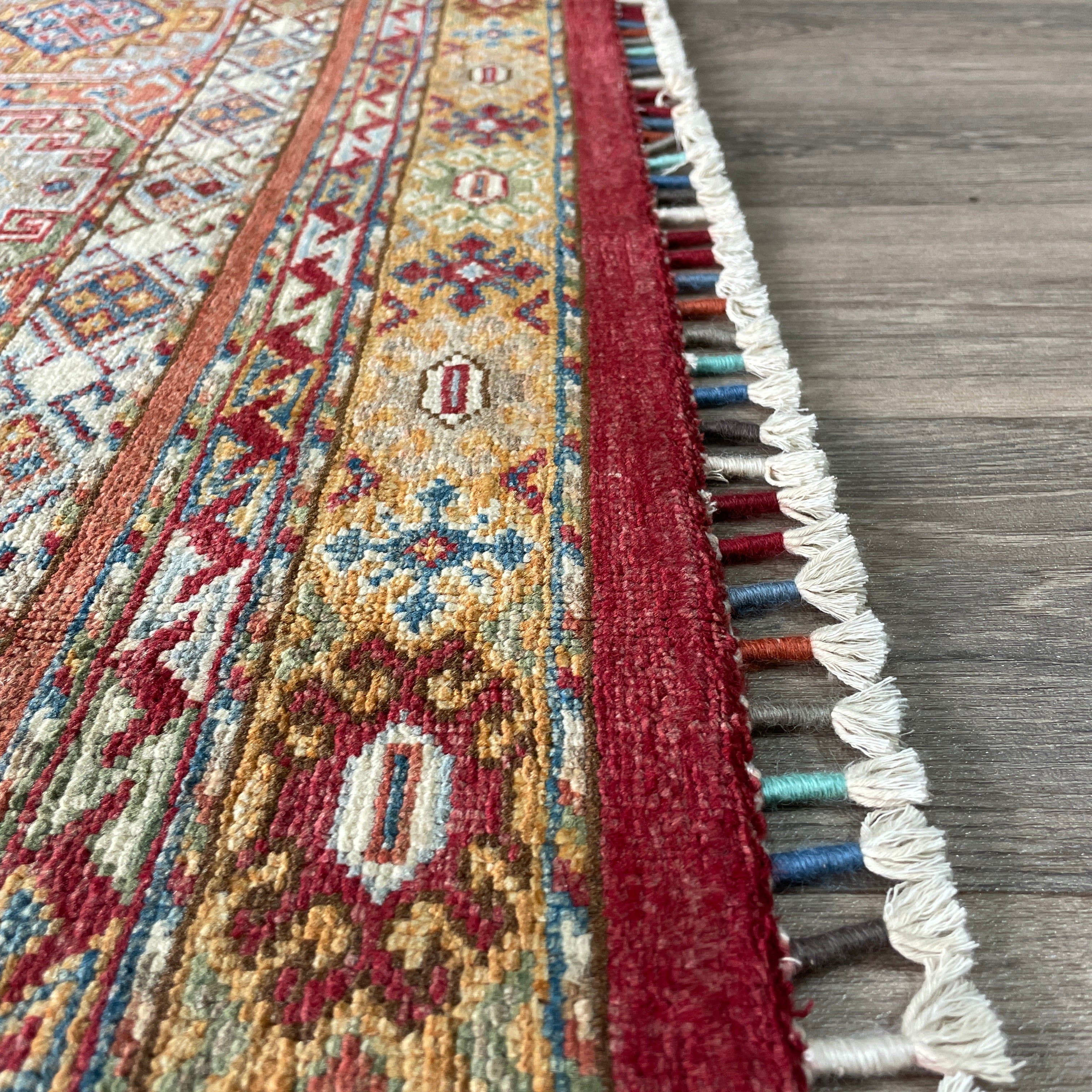 206 x 158 cm | Afghan Khorjin Rug
