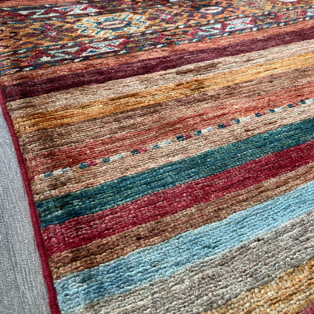 206 x 158 cm | Afghan Khorjin Rug