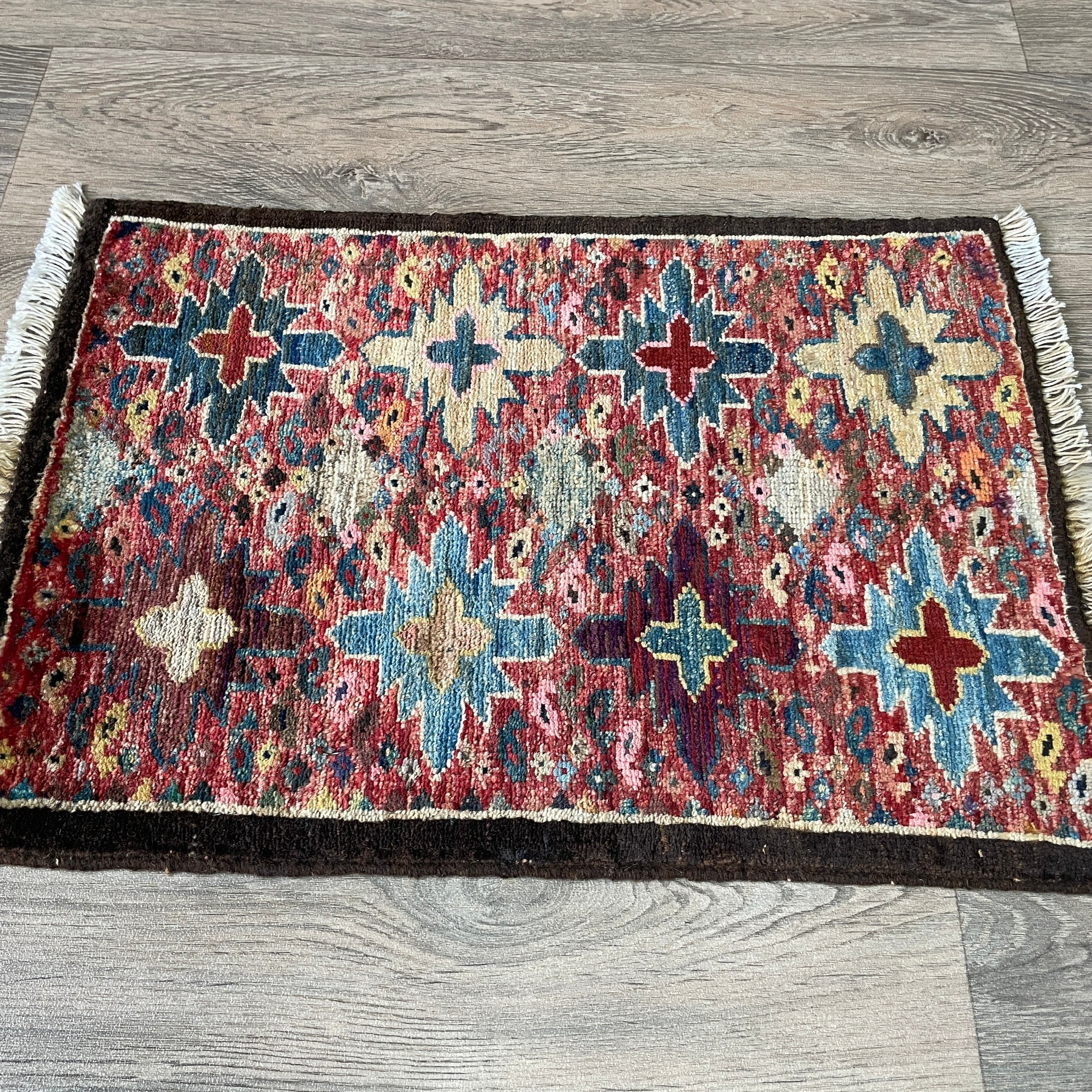 63 x 42 cm | Afghan Kazak Door Mat