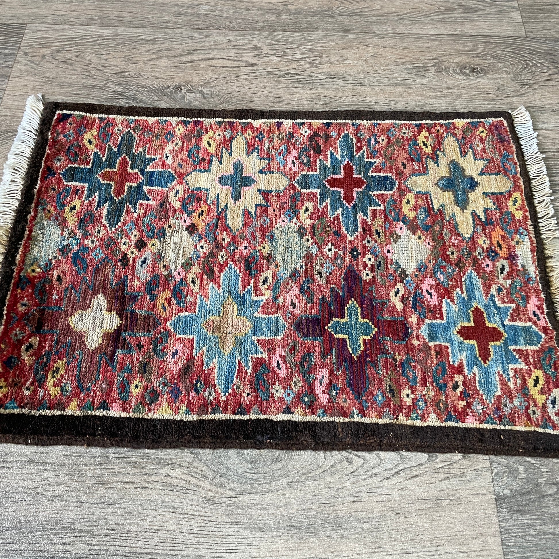 63 x 42 cm | Afghan Kazak Door Mat