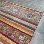 206 x 158 cm | Afghan Khorjin Rug