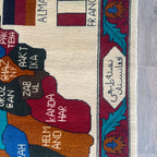 Afghan Map Rug
