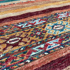 206 x 158 cm | Afghan Khorjin Rug
