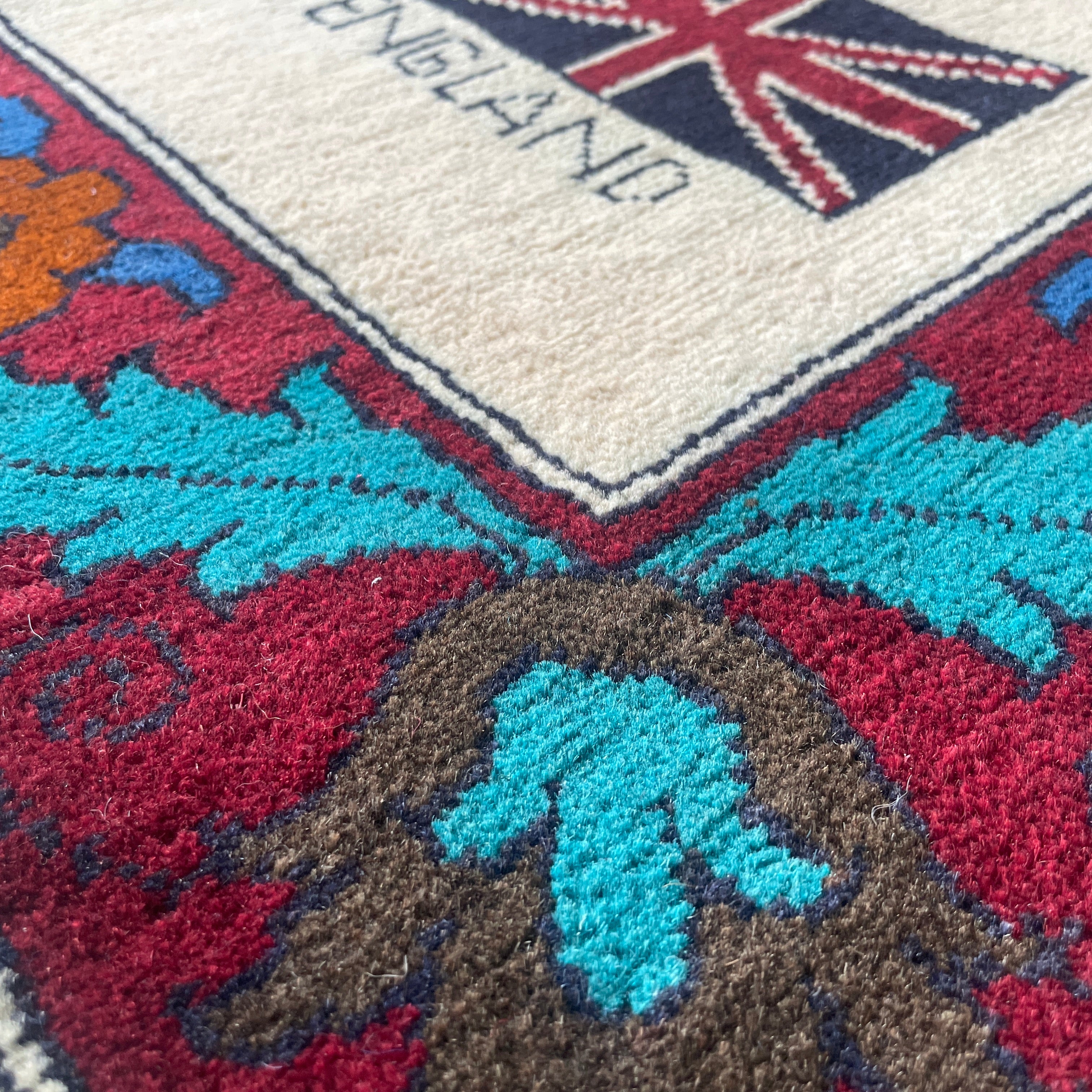 Afghan Map Rug