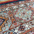 206 x 158 cm | Afghan Khorjin Rug