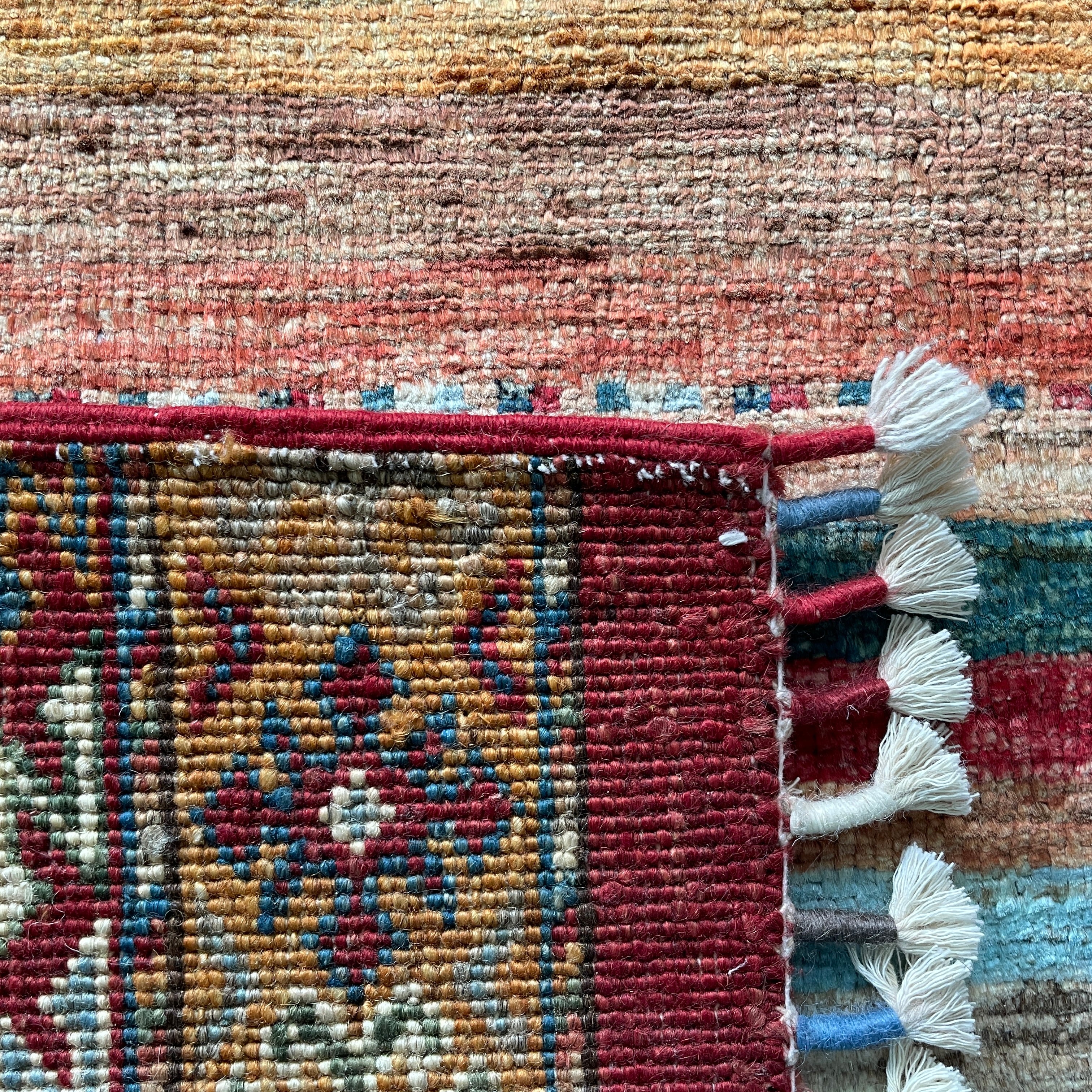 206 x 158 cm | Afghan Khorjin Rug