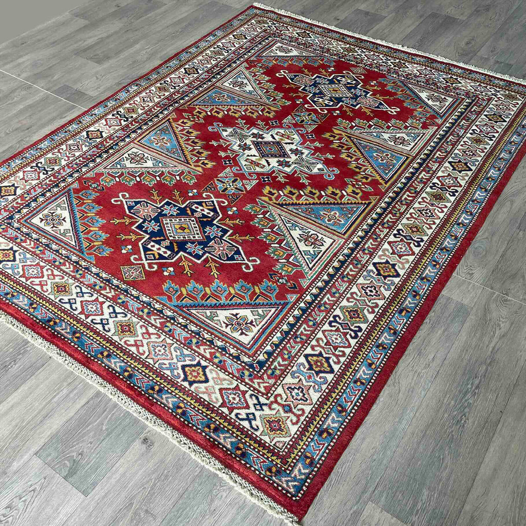 Afghan Super Kazak Rug