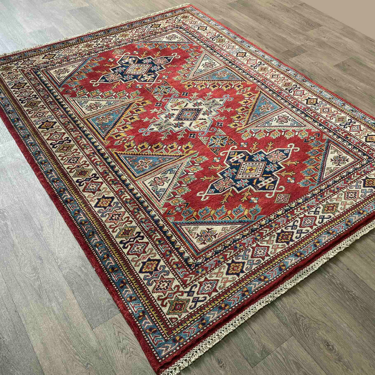 Afghan Super Kazak Rug