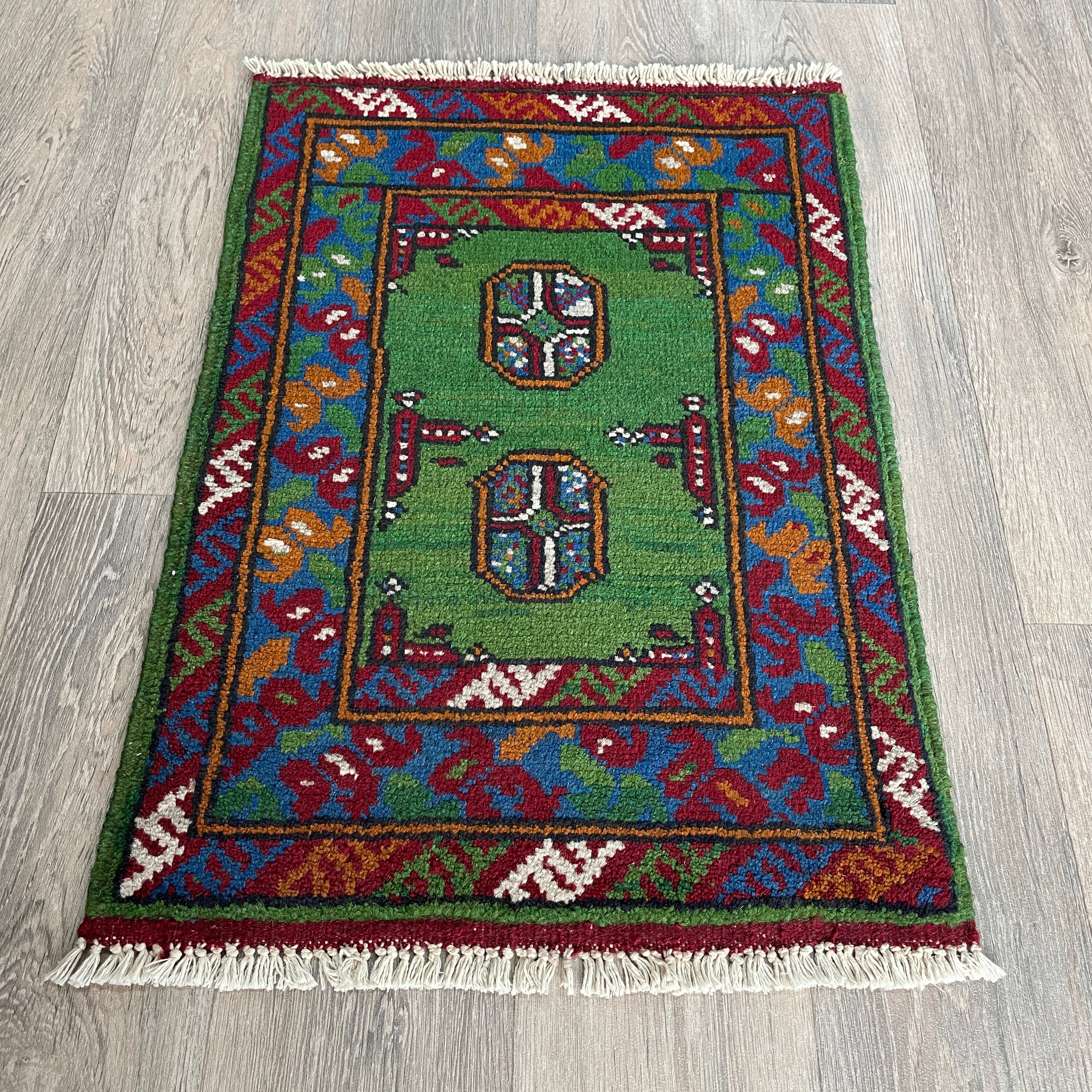 76 x 51 cm | Afghan Aqcha Door Mat