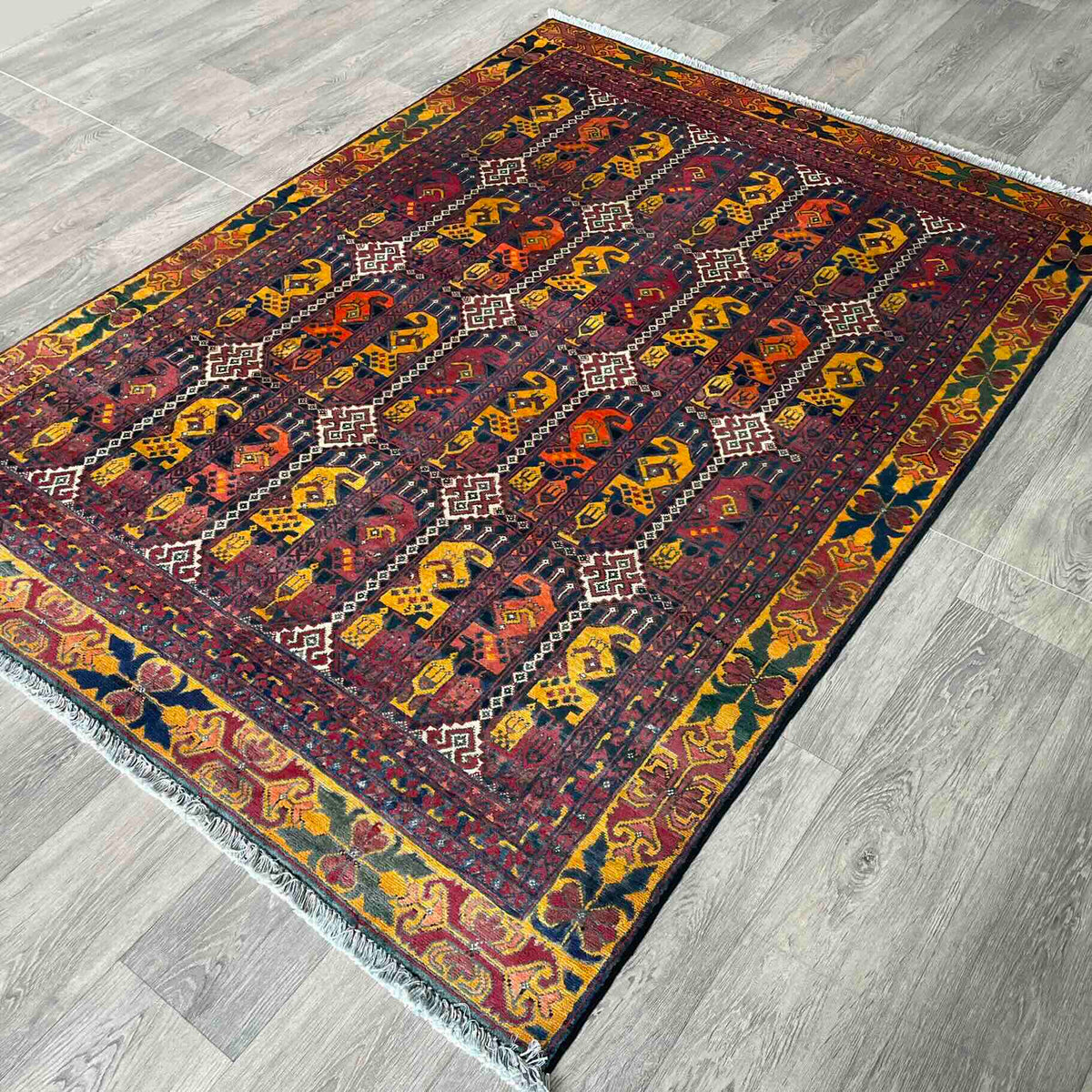 Afghan Ala Bakhmal Rug