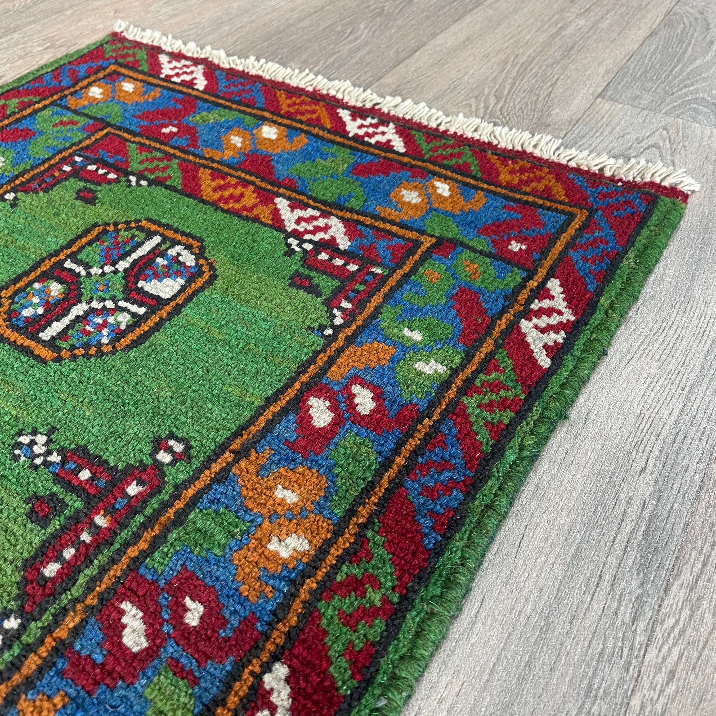 76 x 51 cm | Afghan Aqcha Door Mat