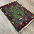76 x 51 cm | Afghan Aqcha Door Mat