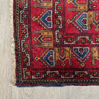 Vintage Afghan Baluch Rug c. 1980