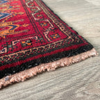 Vintage Afghan Baluch Rug c. 1980