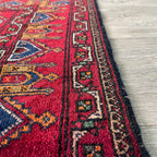 Vintage Afghan Baluch Rug c. 1980
