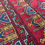 Vintage Afghan Baluch Rug c. 1980