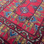 Vintage Afghan Baluch Rug c. 1980