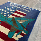 86 x 63 cm | Afghan Drone War Rug