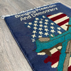 86 x 63 cm | Afghan Drone War Rug