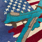 86 x 63 cm | Afghan Drone War Rug