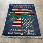 86 x 63 cm | Afghan Drone War Rug