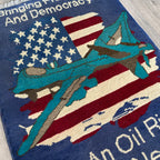 86 x 63 cm | Afghan Drone War Rug