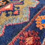 Vintage Afghan Herati Baluch Rug c. 1980