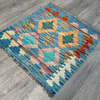 57 x 54 cm | Afghan Kilim Door Mat