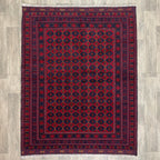 202 x 156 cm | Afghan Fine Mushwani Rug (Belgian Wool)