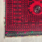 Vintage Afghan Mawri Baluch Rug c. 1980