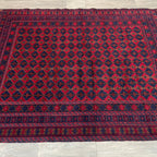202 x 156 cm | Afghan Fine Mushwani Rug (Belgian Wool)